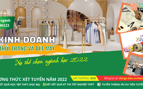 Kinh doanh thời trang và dệt may – chọn ngành theo xu thế năm 2022